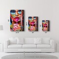 Tablou decorativ, CAM-3089, Dimensiuni: 46 x 72 cm, Multicolor