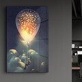 Tablou decorativ, CAM-4035, Dimensiuni: 46 x 72 cm, Multicolor