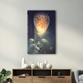 Tablou decorativ, CAM-4035, Dimensiuni: 46 x 72 cm, Multicolor