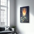 Tablou decorativ, CAM-4035, Dimensiuni: 46 x 72 cm, Multicolor