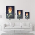 Tablou decorativ, CAM-4035, Dimensiuni: 46 x 72 cm, Multicolor