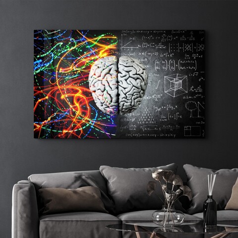 Tablou decorativ, CAM-4073, Dimensiuni: 46 x 72 cm, Multicolor