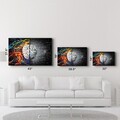 Tablou decorativ, CAM-4073, Dimensiuni: 46 x 72 cm, Multicolor