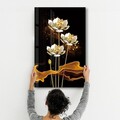 Tablou decorativ, CAM-5077, Dimensiuni: 46 x 72 cm, Multicolor