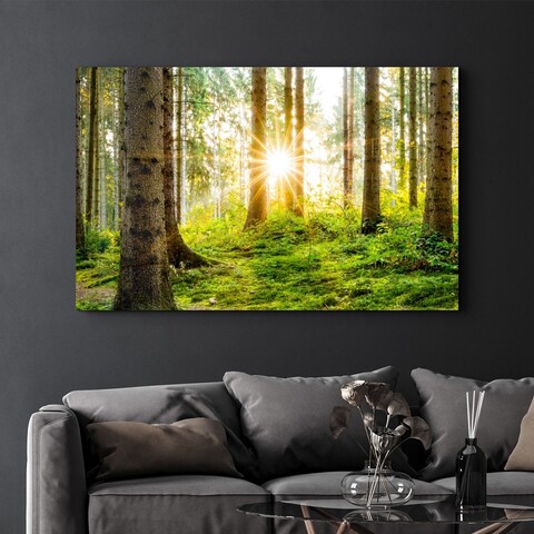 Tablou decorativ, OGLS-1084, Dimensiuni: 46 x 72 cm, Multicolor