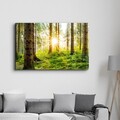 Tablou decorativ, OGLS-1084, Dimensiuni: 46 x 72 cm, Multicolor