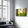Tablou decorativ, OGLS-1084, Dimensiuni: 46 x 72 cm, Multicolor