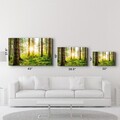 Tablou decorativ, OGLS-1084, Dimensiuni: 46 x 72 cm, Multicolor