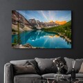 Tablou decorativ, OGLS-1100, Dimensiuni: 46 x 72 cm, Multicolor