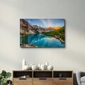 Tablou decorativ, OGLS-1100, Dimensiuni: 46 x 72 cm, Multicolor