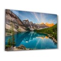 Tablou decorativ, OGLS-1100, Dimensiuni: 46 x 72 cm, Multicolor