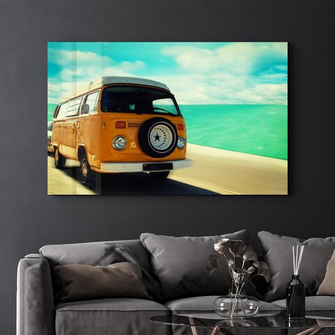 Tablou decorativ, OGLS-1132, Dimensiuni: 46 x 72 cm, Multicolor