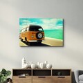 Tablou decorativ, OGLS-1132, Dimensiuni: 46 x 72 cm, Multicolor