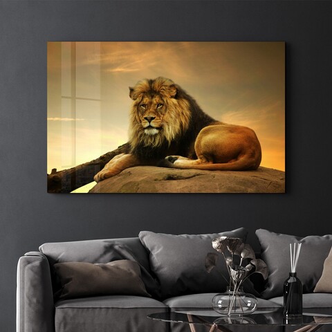 Tablou decorativ, OGLS-4027, Dimensiuni: 46 x 72 cm, Multicolor