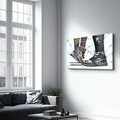 Tablou decorativ, OGLS-8080, Dimensiuni: 46 x 72 cm, Multicolor