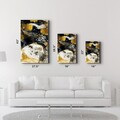 Tablou decorativ, OGLS-9035, Dimensiuni: 46 x 72 cm, Multicolor
