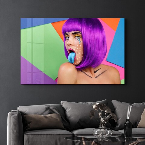 Tablou decorativ, SPR-1198, Dimensiuni: 46 x 72 cm, Multicolor