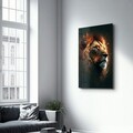 Tablou decorativ, SPR-1291, Dimensiuni: 46 x 72 cm, Multicolor