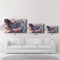 Tablou decorativ, SPR-1348, Dimensiuni: 46 x 72 cm, Multicolor