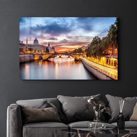 Tablou decorativ, SPR-1498, Dimensiuni: 46 x 72 cm, Multicolor