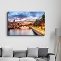 Tablou decorativ, SPR-1498, Dimensiuni: 46 x 72 cm, Multicolor