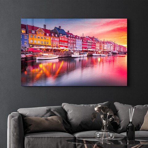 Tablou decorativ, SPR-1515, Dimensiuni: 46 x 72 cm, Multicolor
