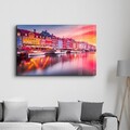 Tablou decorativ, SPR-1515, Dimensiuni: 46 x 72 cm, Multicolor