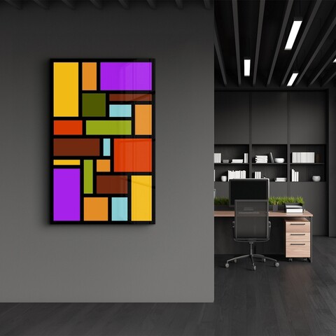 Tablou decorativ, VFT-3015, Dimensiuni: 46 x 72 cm, Multicolor