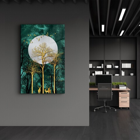 Tablou decorativ, CAM-1066, Dimensiuni: 70 x 110 cm, Multicolor