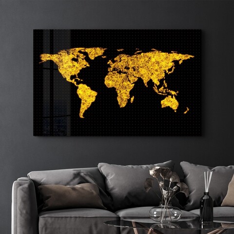 Tablou decorativ, CAM-5072, Dimensiuni: 70 x 110 cm, Multicolor