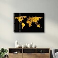 Tablou decorativ, CAM-5072, Dimensiuni: 70 x 110 cm, Multicolor