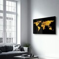 Tablou decorativ, CAM-5072, Dimensiuni: 70 x 110 cm, Multicolor