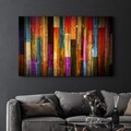 Tablou decorativ, OGLS-1099, Dimensiuni: 70 x 110 cm, Multicolor