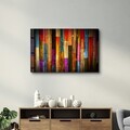 Tablou decorativ, OGLS-1099, Dimensiuni: 70 x 110 cm, Multicolor