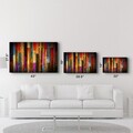 Tablou decorativ, OGLS-1099, Dimensiuni: 70 x 110 cm, Multicolor