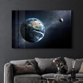 Tablou decorativ, OGLS-7058, Dimensiuni: 70 x 110 cm, Multicolor