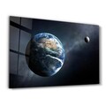 Tablou decorativ, OGLS-7058, Dimensiuni: 70 x 110 cm, Multicolor