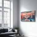 Tablou decorativ, SPR-1434, Dimensiuni: 70 x 110 cm, Multicolor