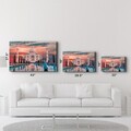 Tablou decorativ, SPR-1434, Dimensiuni: 70 x 110 cm, Multicolor