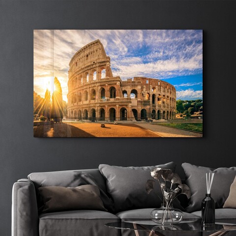 Tablou decorativ, SPR-1502, Dimensiuni: 70 x 110 cm, Multicolor