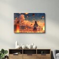 Tablou decorativ, VFT-2090, Dimensiuni: 70 x 110 cm, Multicolor