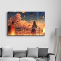 Tablou decorativ, VFT-2090, Dimensiuni: 70 x 110 cm, Multicolor