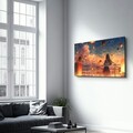 Tablou decorativ, VFT-2090, Dimensiuni: 70 x 110 cm, Multicolor