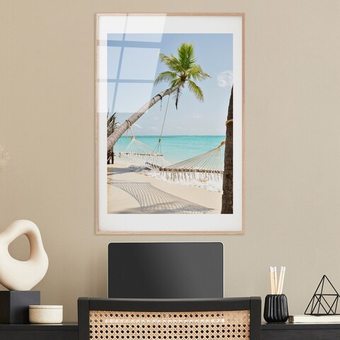 Tablou decorativ, UV-1070, 30 x 45 cm, Multicolor