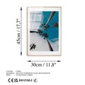 Tablou decorativ, UV-1075, 30 x 45 cm, Multicolor