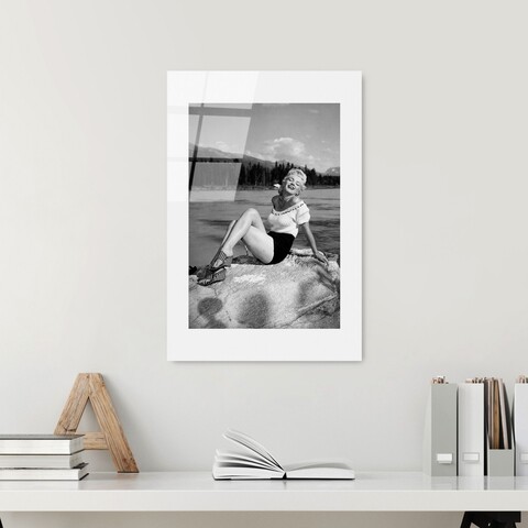 Tablou decorativ, UV-972, 30 x 45 cm, Multicolor