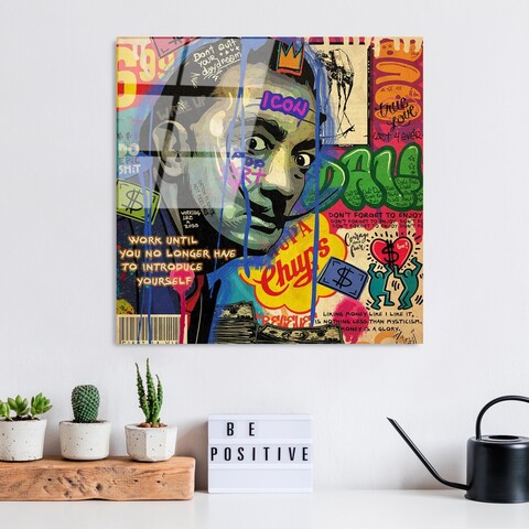 Tablou decorativ, UV-817, Dimensiune: 50 x 50 cm, Multicolor