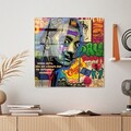 Tablou decorativ, UV-817, Dimensiune: 50 x 50 cm, Multicolor