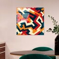 Tablou decorativ, UV-821, Dimensiune: 50 x 50 cm, Multicolor