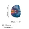 Tablou decorativ, UV-1105, Dimensiune: 35 x 50 cm, Multicolor